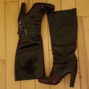 CNC Costume National knee high boots